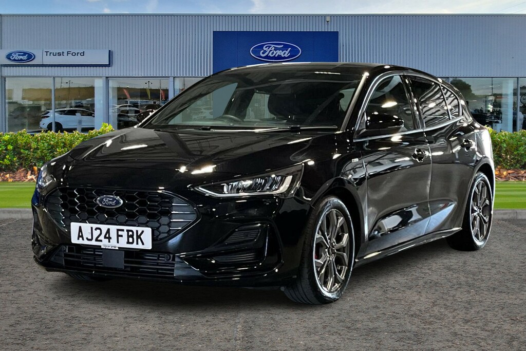 Ford Focus 1.0 Ecoboost Hybrid Mhev St-line AJ24FBK Black #5