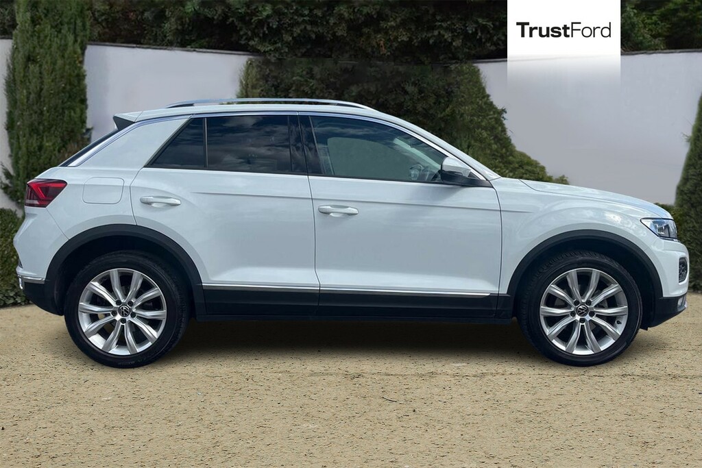 Volkswagen T-Roc 1.5 Tsi Evo Sel Dsg White #3