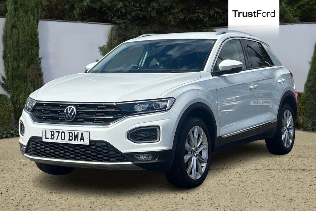 Volkswagen T-Roc 1.5 Tsi Evo Sel Dsg White #5