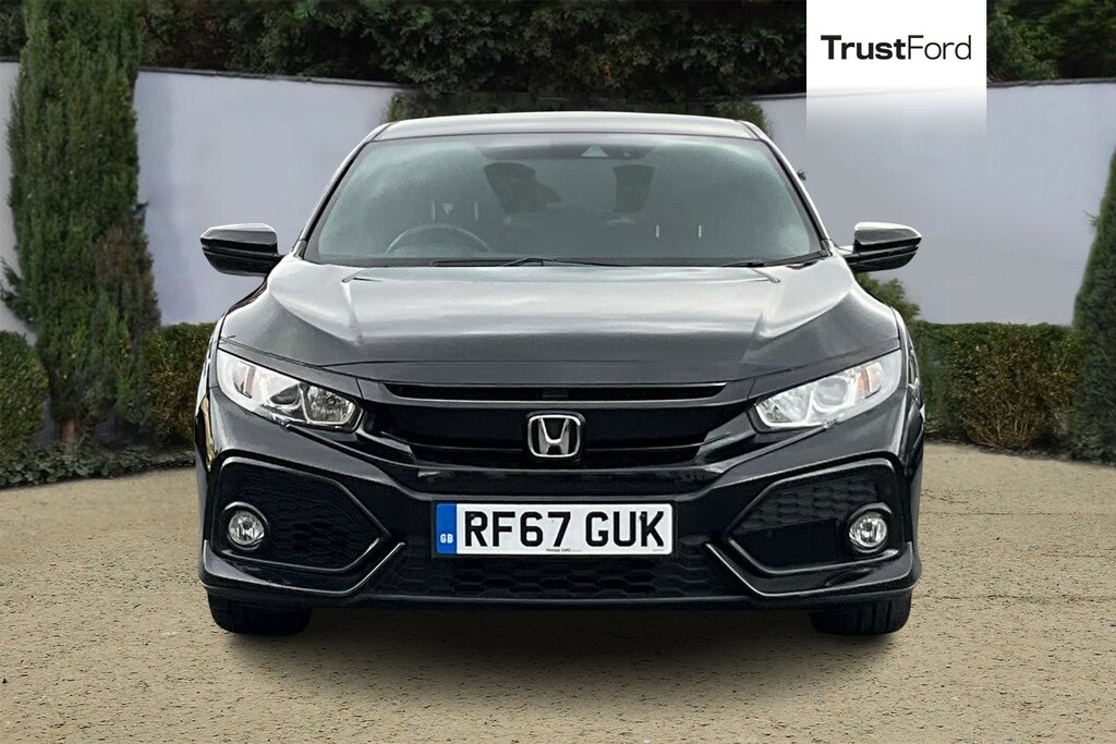 Honda Civic 1.0 Vtec Turbo Sr Cvt Black #6