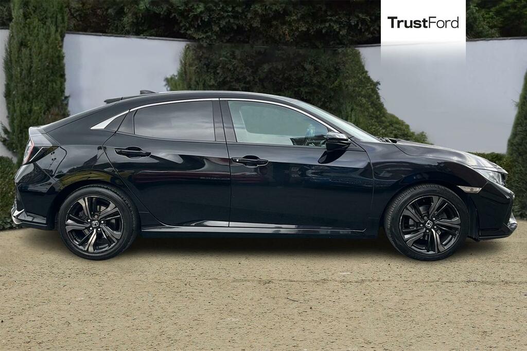 Honda Civic 1.0 Vtec Turbo Sr Cvt Black #3