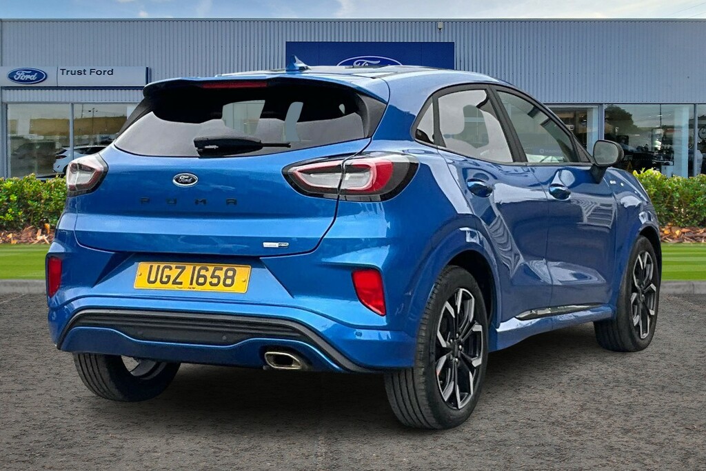 Ford Puma 1.0 Ecoboost Hybrid Mhev St-line X Blue #4