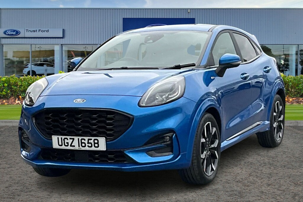 Ford Puma 1.0 Ecoboost Hybrid Mhev St-line X Blue #5