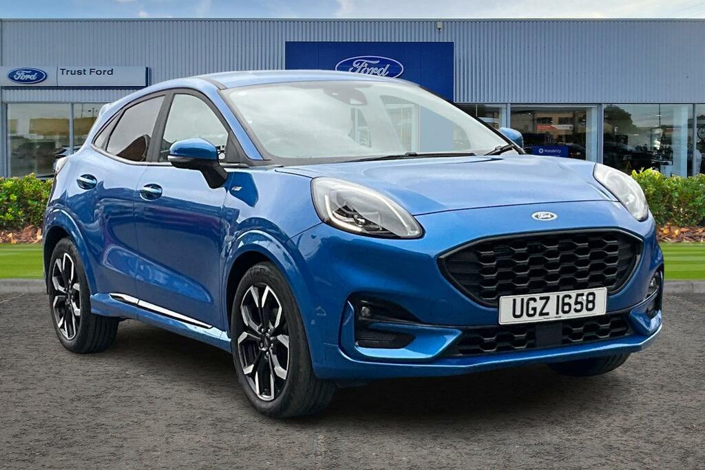 Ford Puma 1.0 Ecoboost Hybrid Mhev St-line X Blue