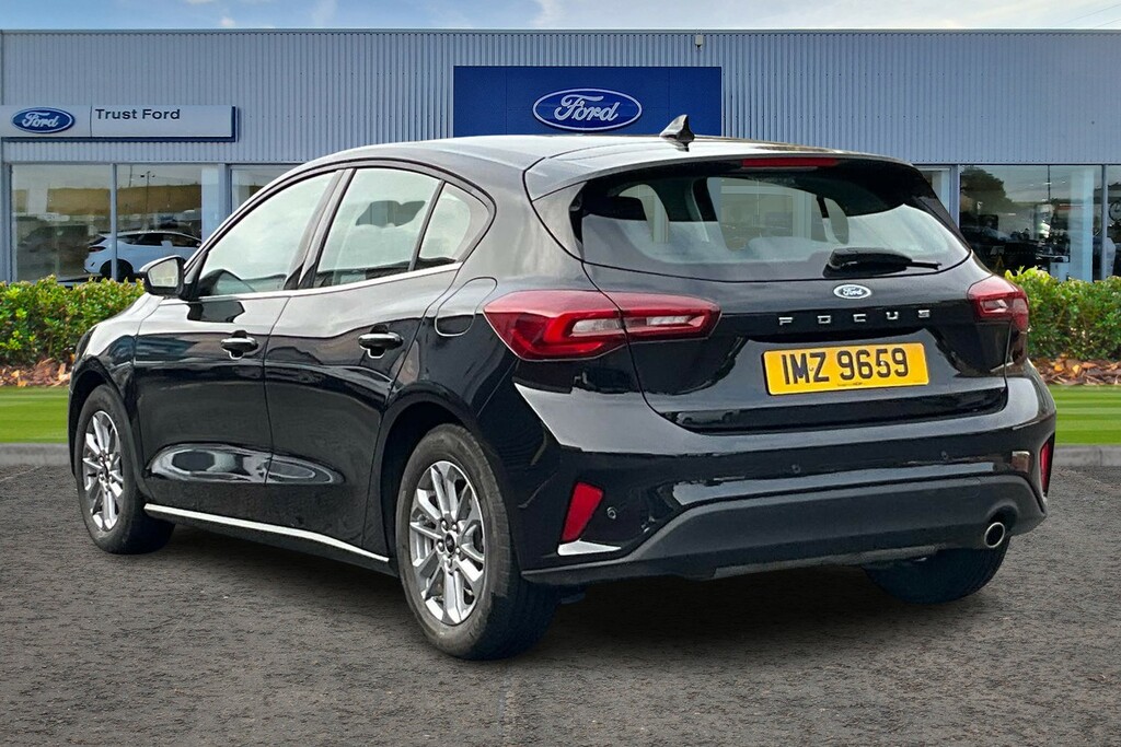 Ford Focus 1.0T Ecoboost Mhev Titanium Hatchback H IMZ9659 Black #2