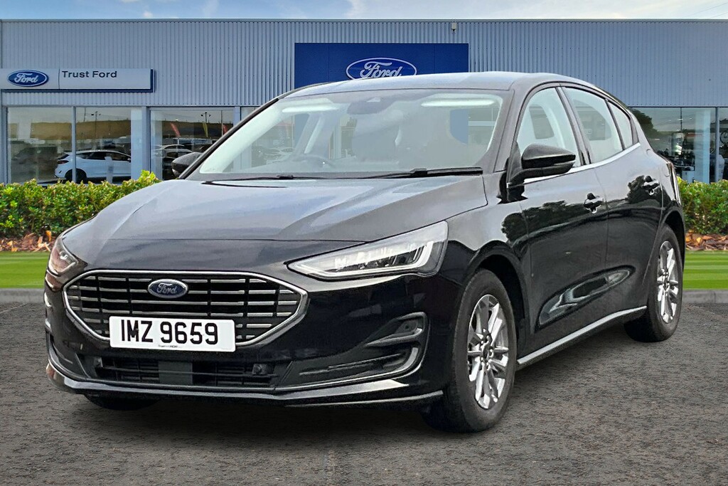 Ford Focus 1.0T Ecoboost Mhev Titanium Hatchback H IMZ9659 Black #5