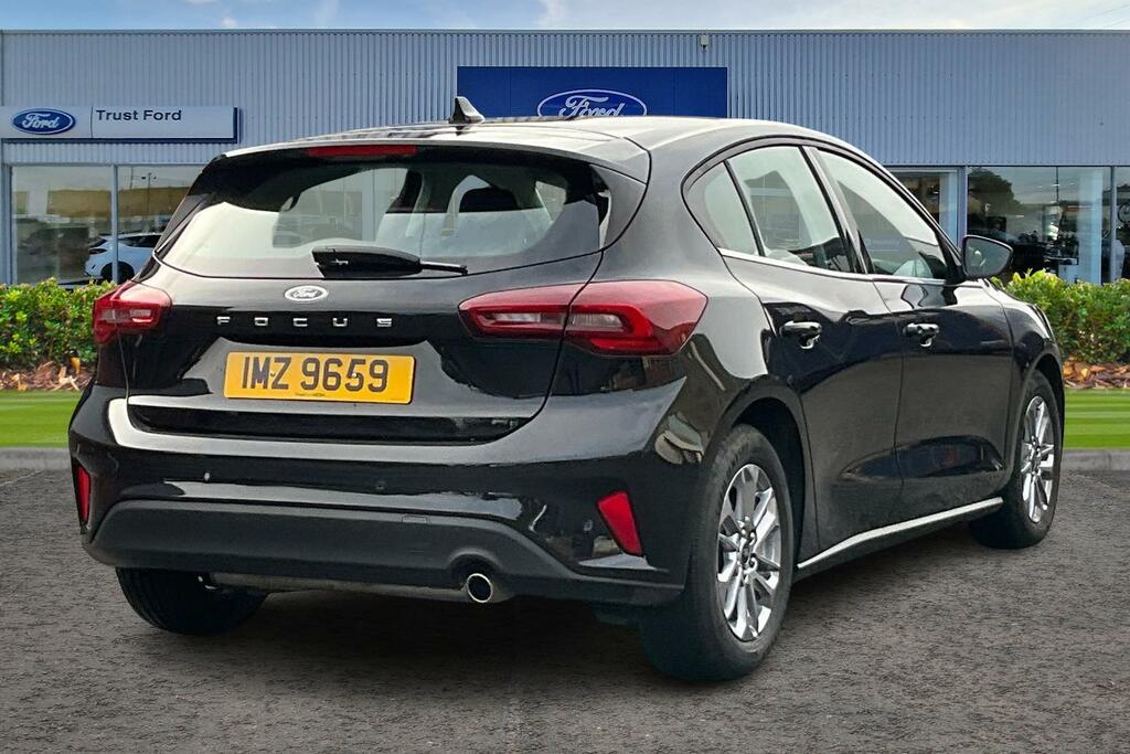 Ford Focus 1.0T Ecoboost Mhev Titanium Hatchback H IMZ9659 Black #4