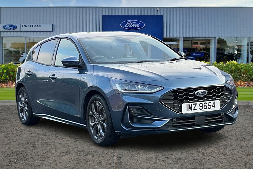 Ford Focus 1.0T Ecoboost Mhev St-line Hatchback Hy Blue