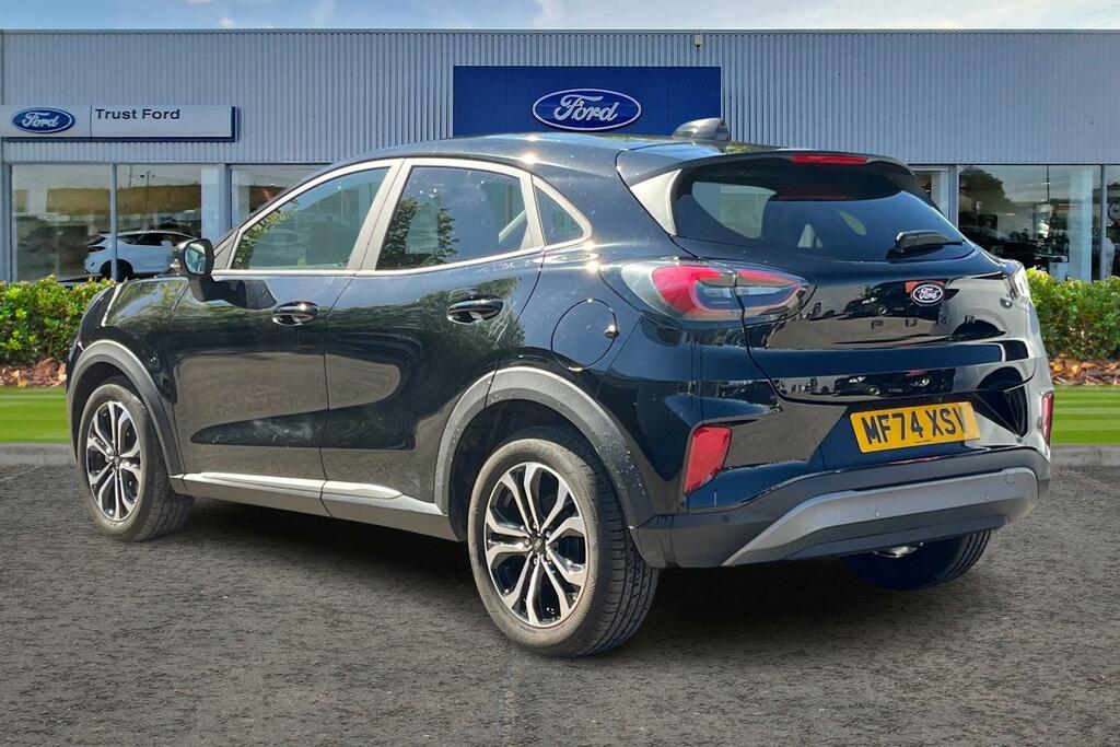 Ford Puma 1.0T Ecoboost Mhev Titanium Suv Hybrid Black #2
