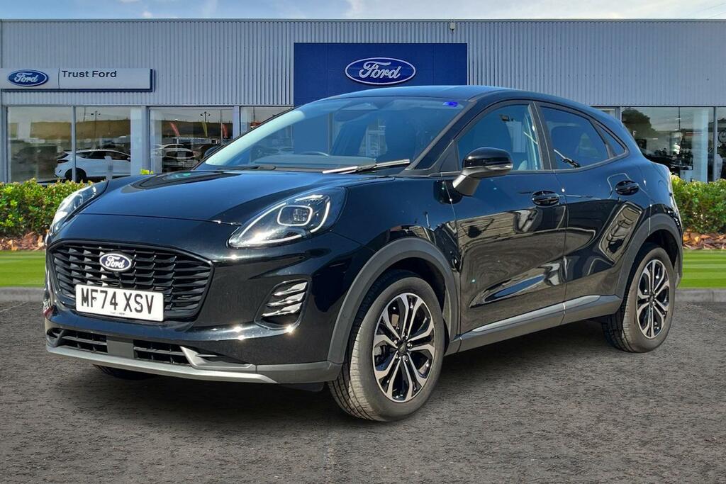 Ford Puma 1.0T Ecoboost Mhev Titanium Suv Hybrid Black #5