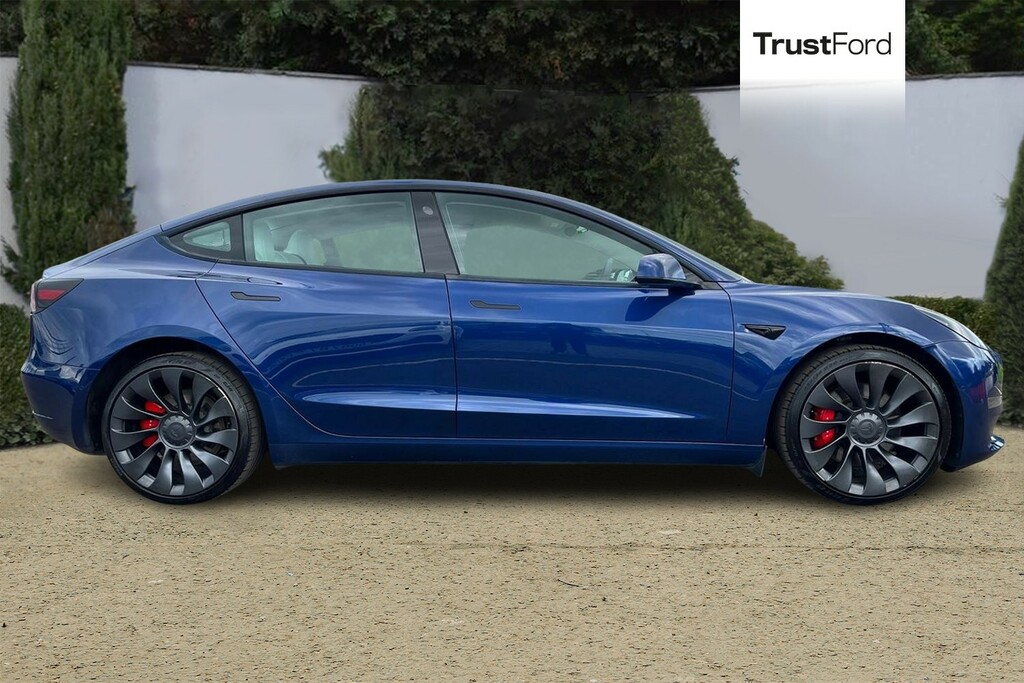 Tesla Model 3 Dual Motor Performance Saloon Blue #3