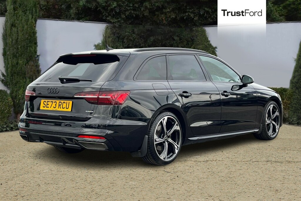 Audi A4 Avant 2.0 Tdi 40 Black Edition Estate S Troni Black #4