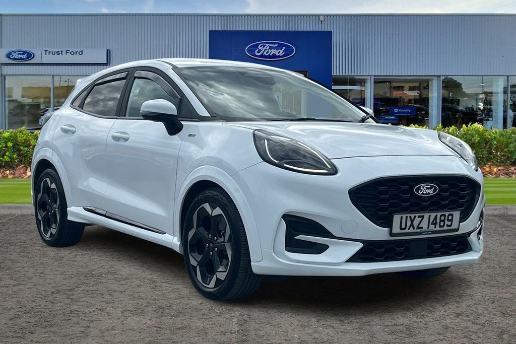 Ford Puma 1.0 Ecoboost Hybrid Mhev St-line X Apple Car White