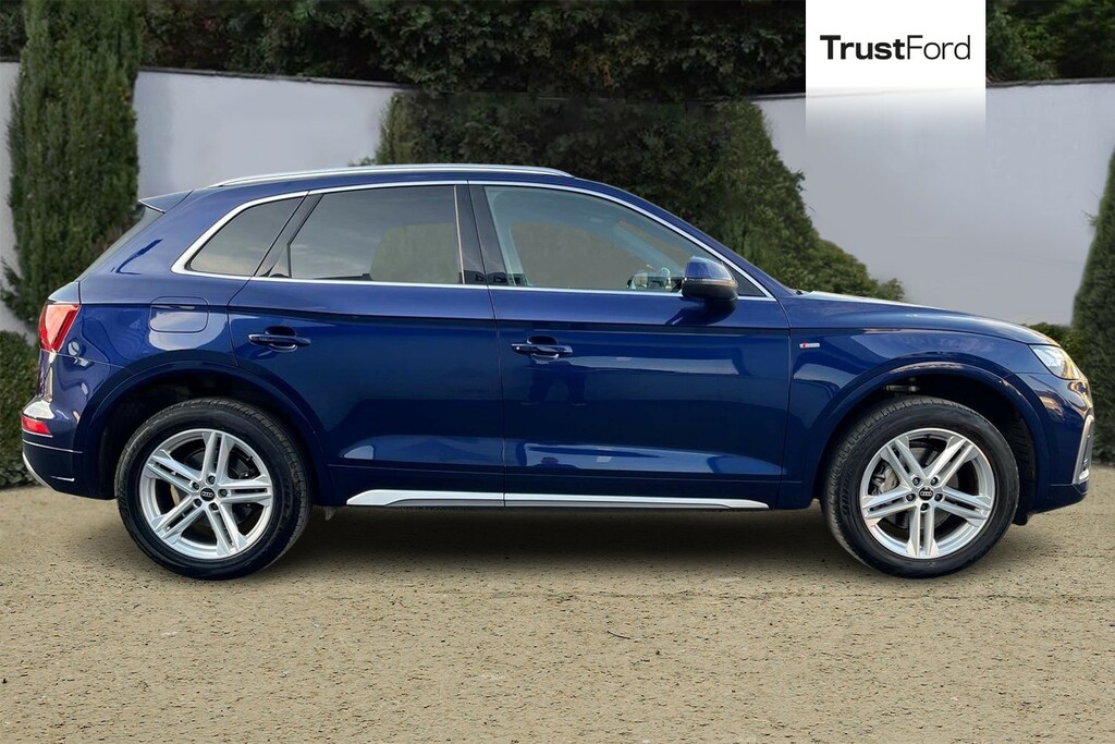 Audi Q5 2.0 Tfsi 45 S Line Suv S Tronic Quattro Blue #3