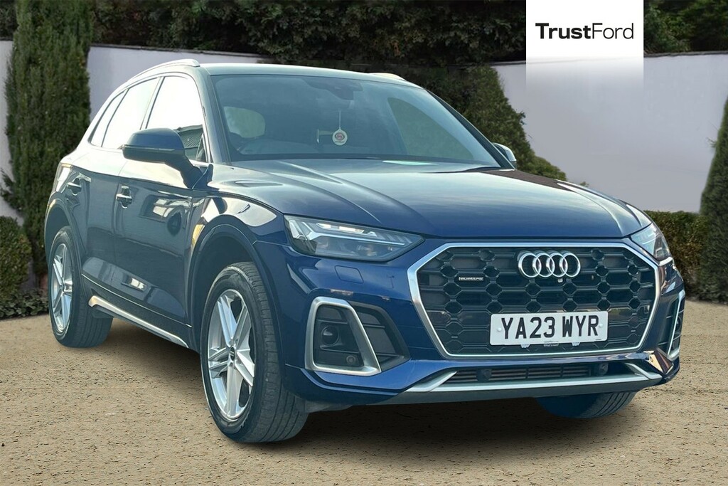 Audi Q5 2.0 Tfsi 45 S Line Suv S Tronic Quattro Blue