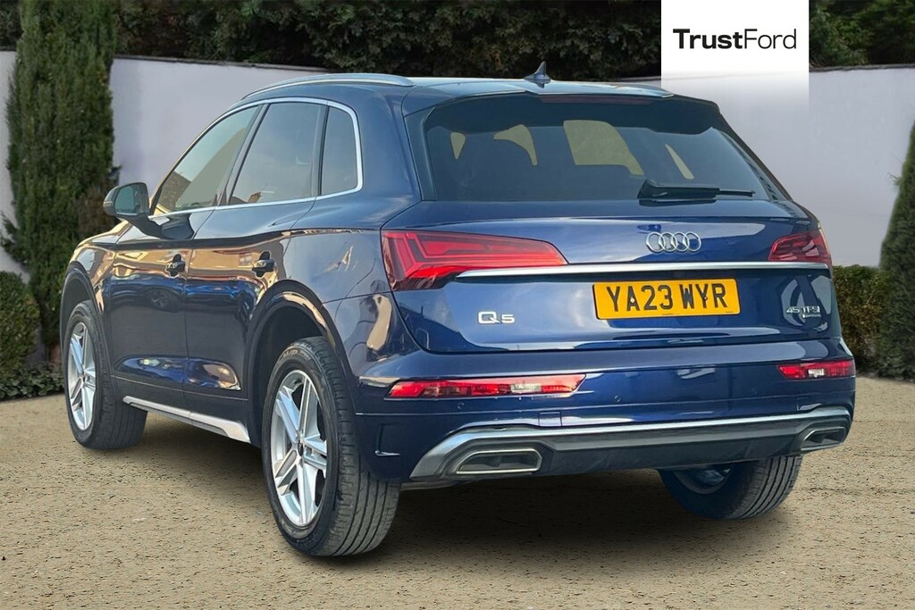 Audi Q5 2.0 Tfsi 45 S Line Suv S Tronic Quattro Blue #2