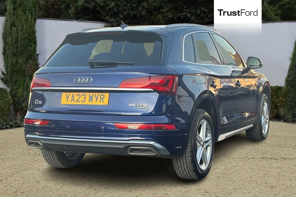 Audi Q5 2.0 Tfsi 45 S Line Suv S Tronic Quattro Blue #4