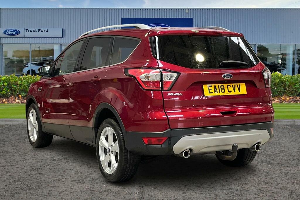 Ford Kuga 2.0 Tdci 180 Titanium X EA18CVV Red #2