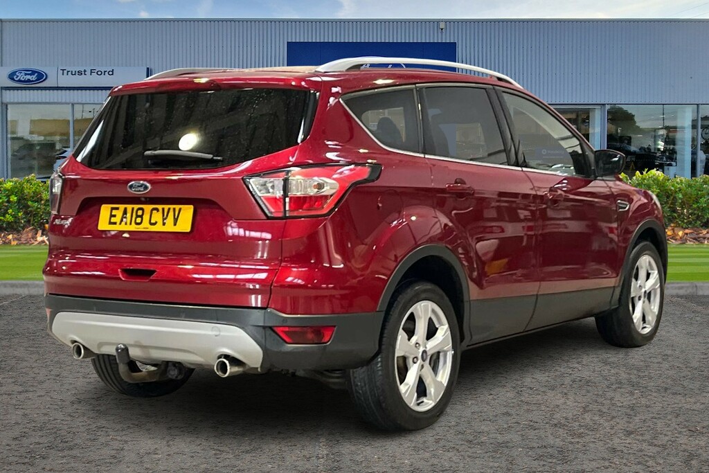 Ford Kuga 2.0 Tdci 180 Titanium X EA18CVV Red #4