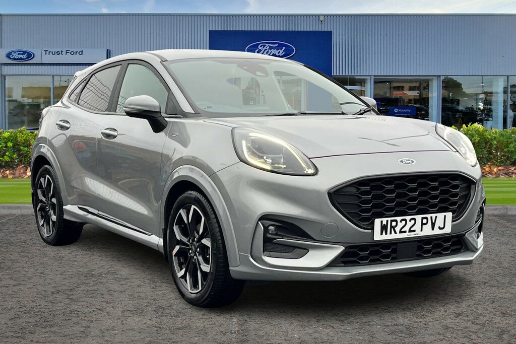 Ford Puma 1.0T Ecoboost Mhev St-line X Suv Hybrid Silver