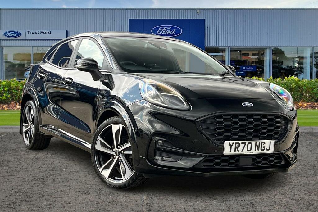 Ford Puma 1.0 Ecoboost Hybrid Mhev 155 St-line X 1St Ed Black