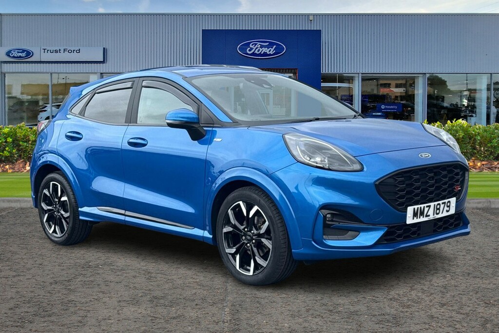 Ford Puma 1.0 Ecoboost Hybrid Mhev 155 St-line X Blue