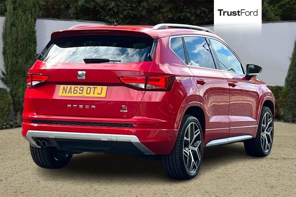Seat Ateca 2.0 Tdi Fr Sport Suv Dsg 4Drive Euro 6 Red #4