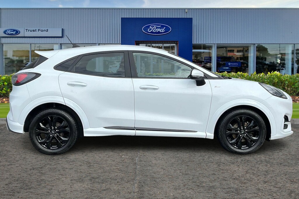 Ford Puma 1.0 Ecoboost Hybrid Mhev St-line Design White #3