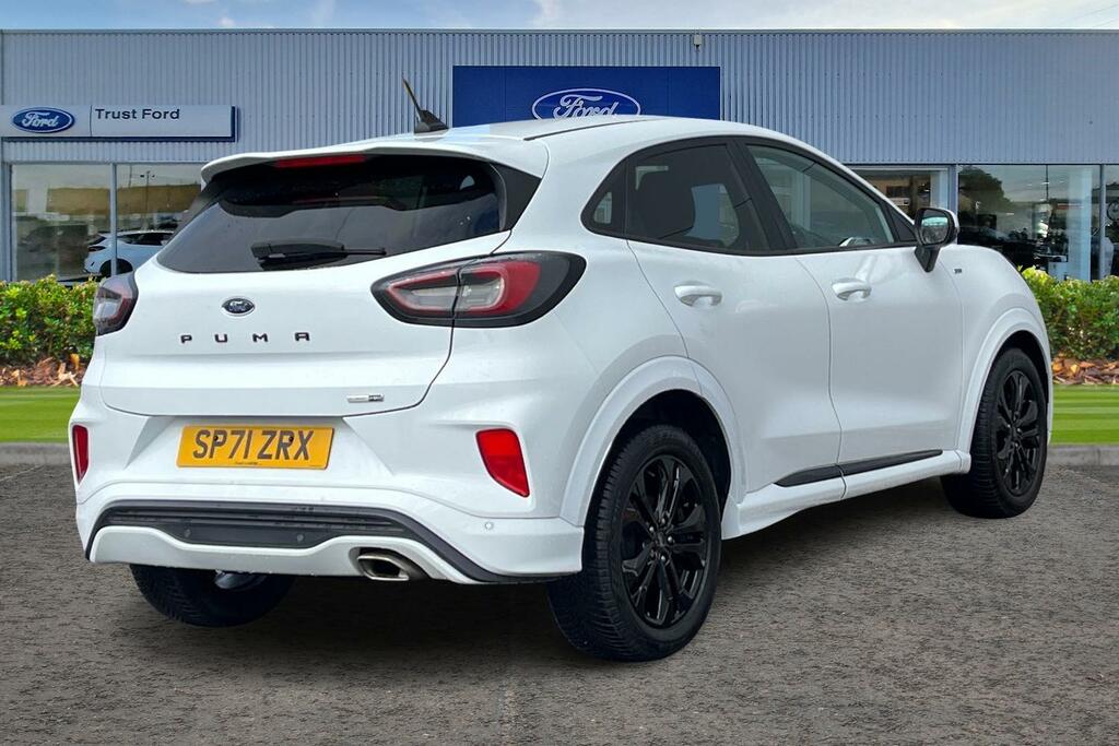 Ford Puma 1.0 Ecoboost Hybrid Mhev St-line Design White #4