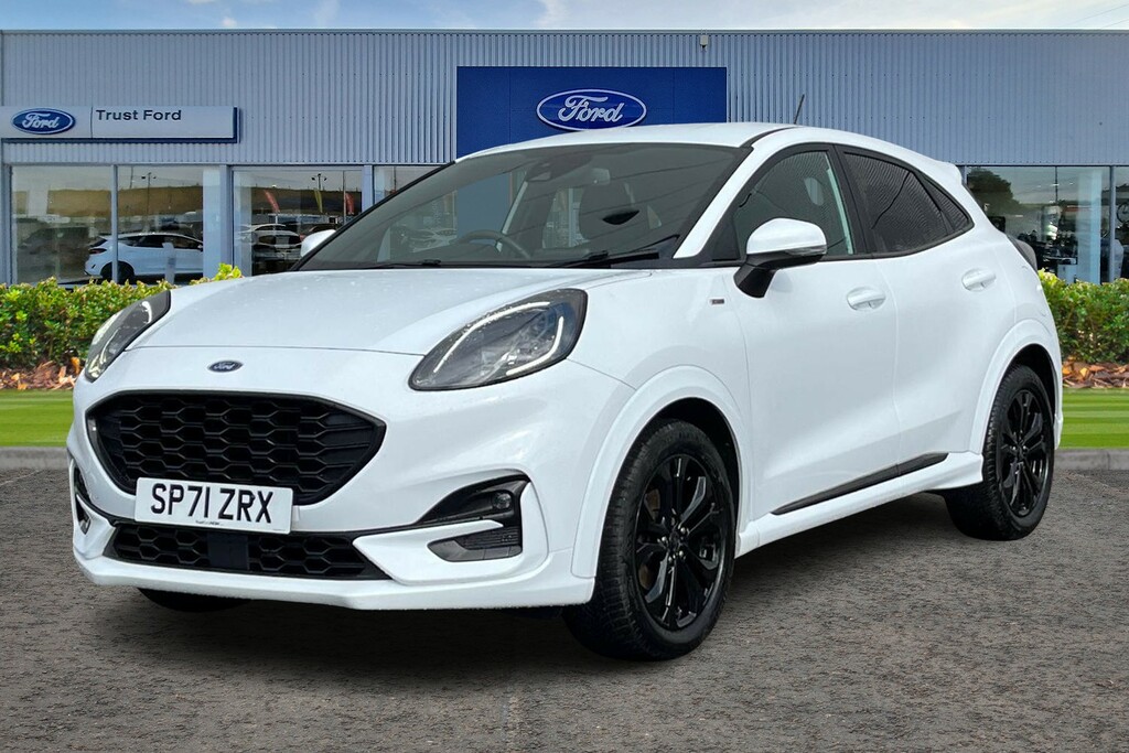 Ford Puma 1.0 Ecoboost Hybrid Mhev St-line Design White #5