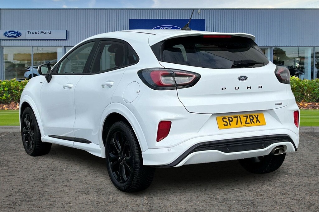 Ford Puma 1.0 Ecoboost Hybrid Mhev St-line Design White #2