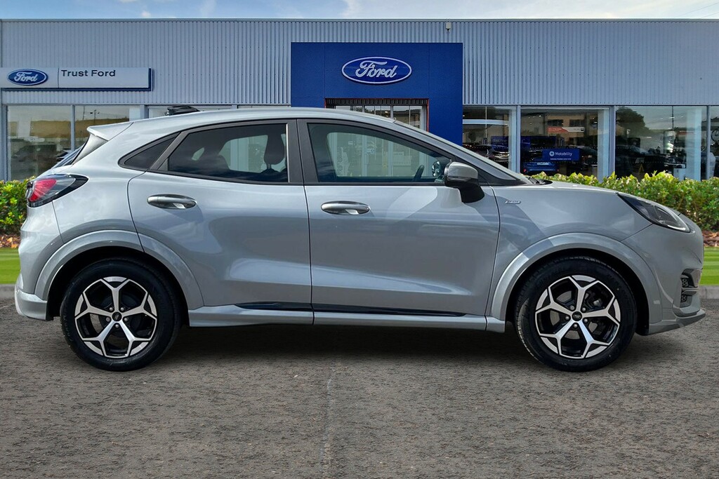 Ford Puma 1.0 Ecoboost Hybrid Mhev St-line Silver #3