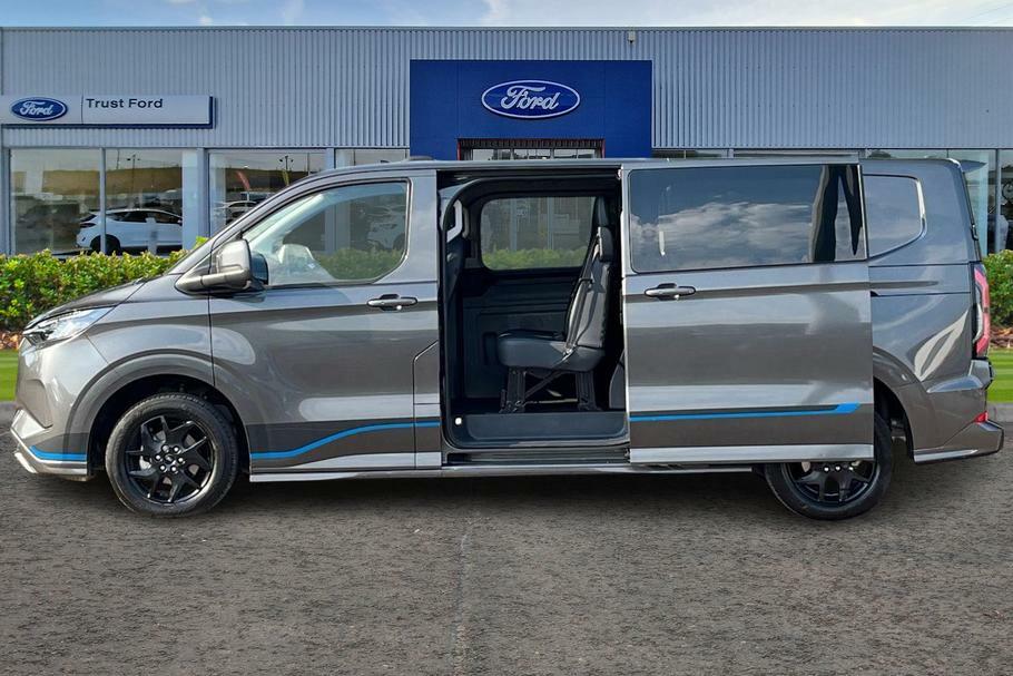 Ford Transit Custom 320 Sport L2 Lwb Double Cab In Van Duratec Ph FL26NAU Grey #5