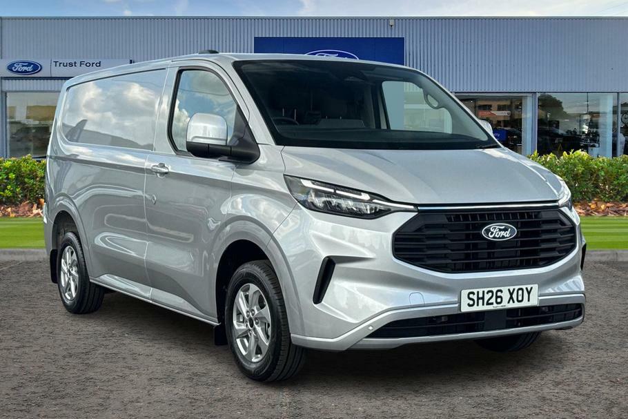 Ford Transit Custom 320 Limited L1 Swb Fwd 2.0 Ecoblue 136Ps Low Roof Silver