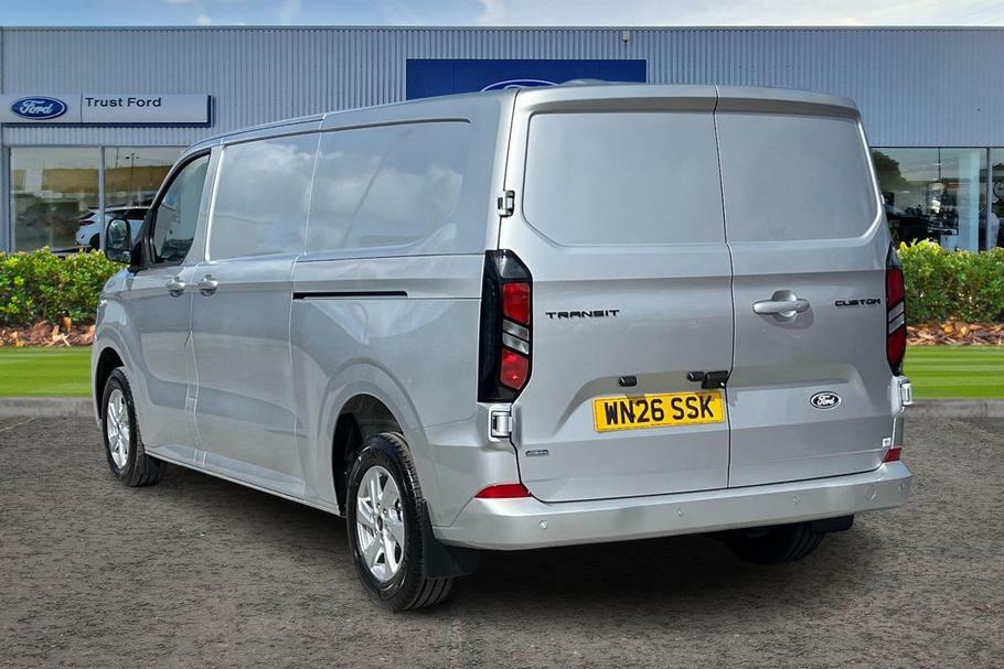 Ford Transit Custom 320 Limited L2 Lwb Fwd 2.5 Phev 232Ps Low Roo Silver #2