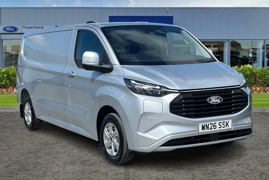 Ford Transit Custom 320 Limited L2 Lwb Fwd 2.5 Phev 232Ps Low Roo Silver