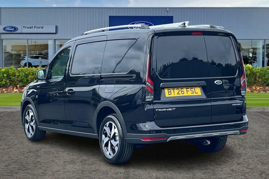 Ford Transit Connect 250 Active L2 Lwb Flexcab 2.0 Ecoblue 122Ps Black #2