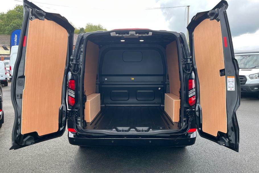 Ford Transit Custom 320 Limited L2 Lwb Double Cab Van Fwd 2.0 Ecoblue YM75CEF Black #6