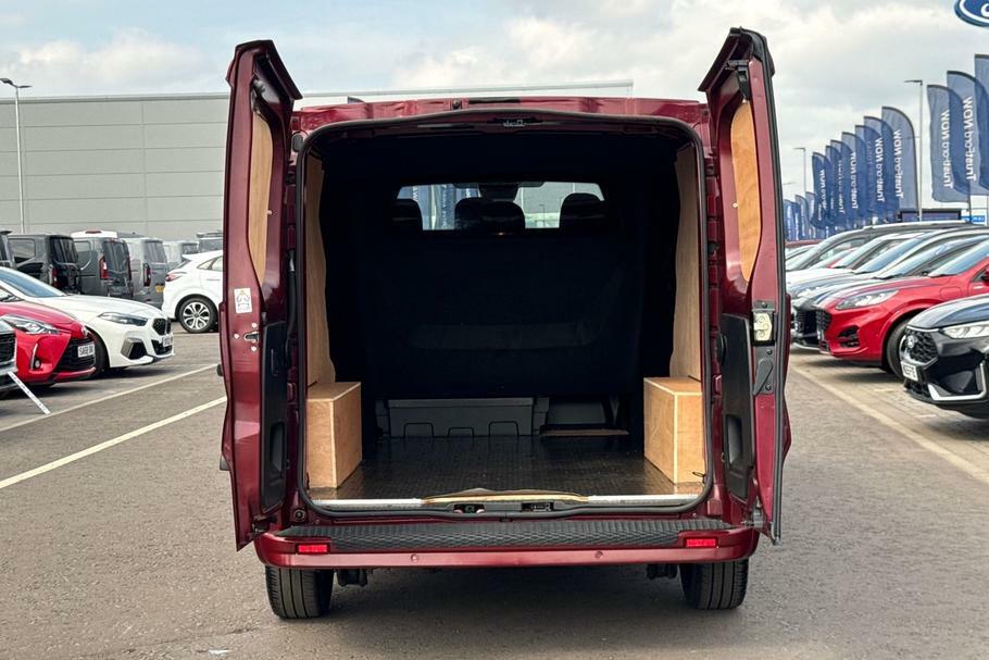 Renault Trafic Lwb Ll30 Blue Dci 170 Extra Sport Crew Van Edc Red #6