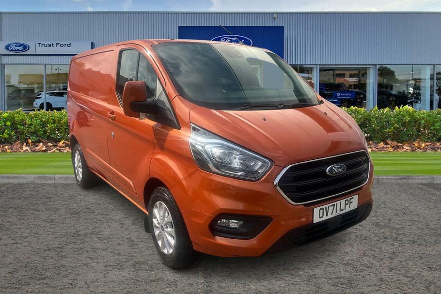 Ford Transit Custom 280 L1 Fwd 2.0 Ecoblue 130Ps Low Roof Limited Orange