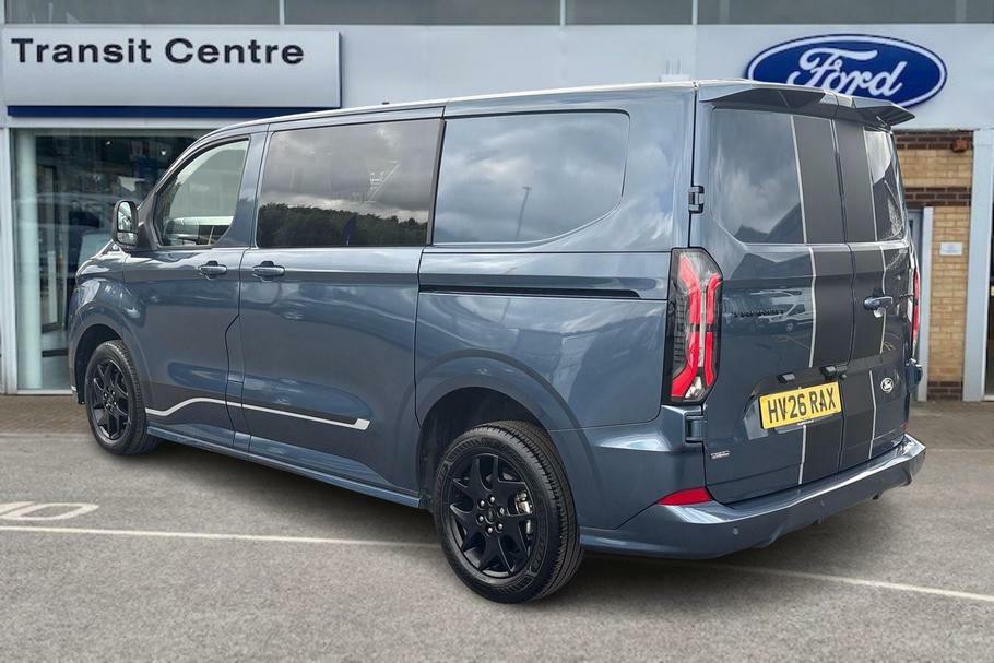 Ford Transit Custom 320 Sport L1 Swb Double Cab Van Fwd 2. Blue #2