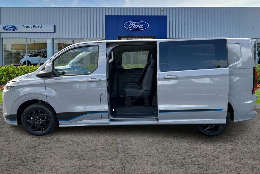 Ford Transit Custom 320 Sport L2 Lwb Double Cab Van Fwd 2. Grey #5