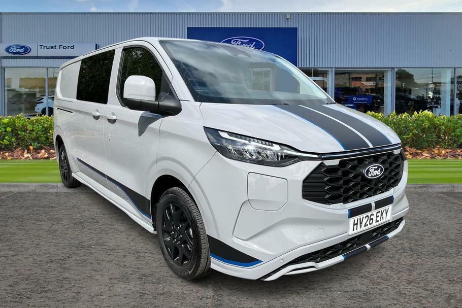 Ford Transit Custom 320 Sport L2 Lwb Double Cab Van Fwd 2. Grey