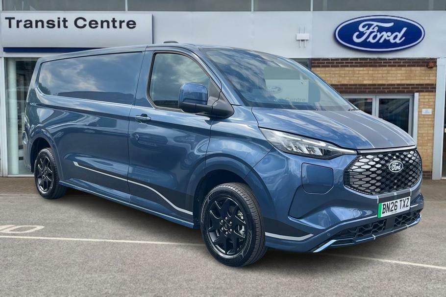 Ford Transit Custom 340 Sport L2 Lwb Rwd 160Kw 65Kwh H1 Low Roof Blue