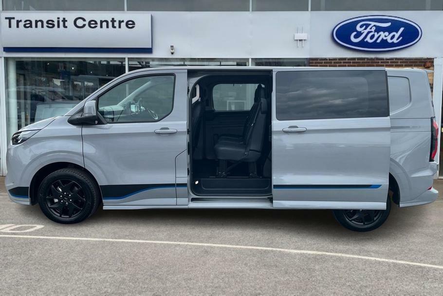 Ford Transit Custom 320 Sport L2 Lwb Double Cab Van Fwd 2. Grey #5