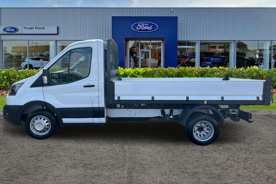 Ford Transit Custom 350 Leader L2 Mwb Single Cab 1-Way Tipper Rwd 2.0 Grey #4