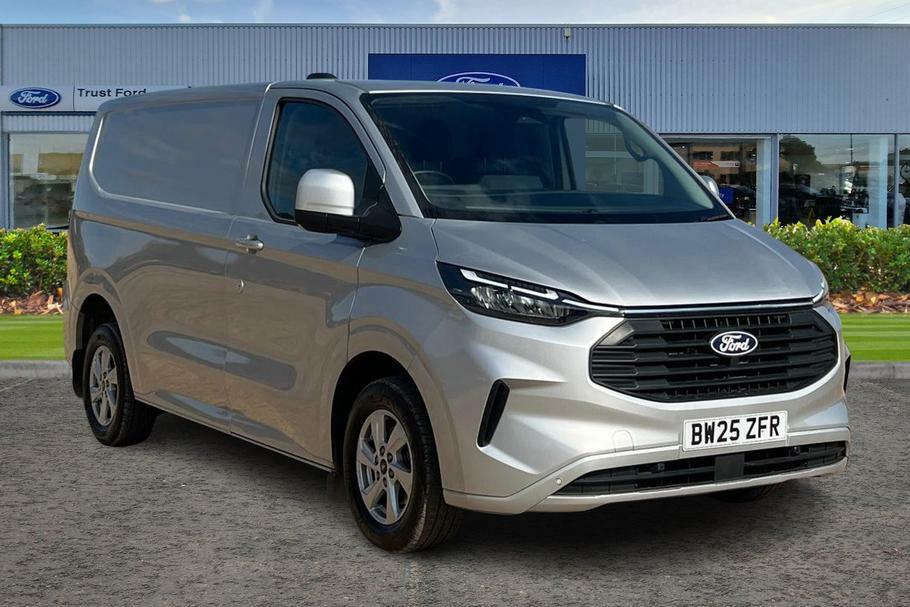 Ford Transit Custom 320 Limited L1 Swb Fwd 2.0 Ecoblue 136Ps H1 L Silver