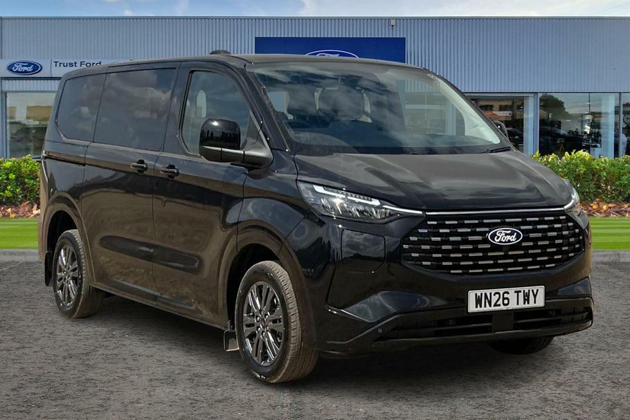 Ford Tourneo Custom 340 Titanium L1 Swb 9 Seater Phev Fwd Black