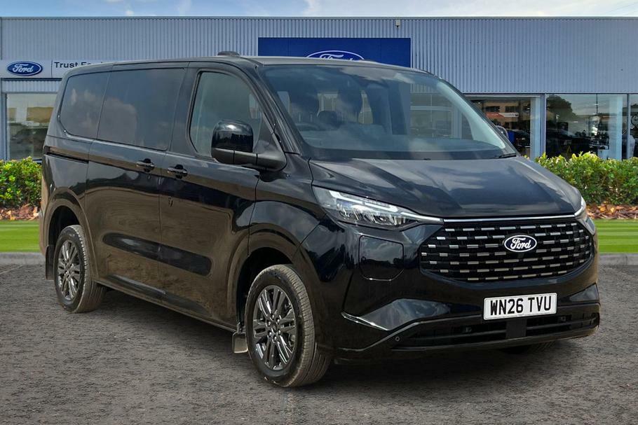 Ford Tourneo Custom 340 Titanium L1 Swb 9 Seater Phev Fwd Black