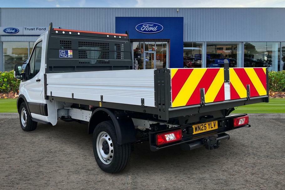 Ford Transit Custom 350 Leader L2 Mwb Single Cab Tipper Rwd 2.0 Ecoblu White #2